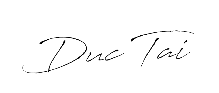 Once you've used our free online signature maker to create your best signature Antro_Vectra style, it's time to enjoy all of the benefits that Duc Tai name signing documents. Duc Tai signature style 6 images and pictures png