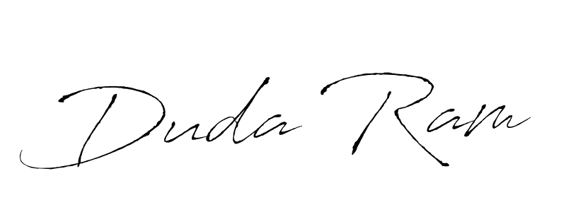 How to make Duda Ram signature? Antro_Vectra is a professional autograph style. Create handwritten signature for Duda Ram name. Duda Ram signature style 6 images and pictures png