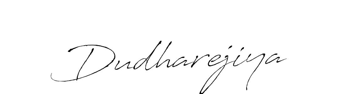 Design your own signature with our free online signature maker. With this signature software, you can create a handwritten (Antro_Vectra) signature for name Dudharejiya. Dudharejiya signature style 6 images and pictures png