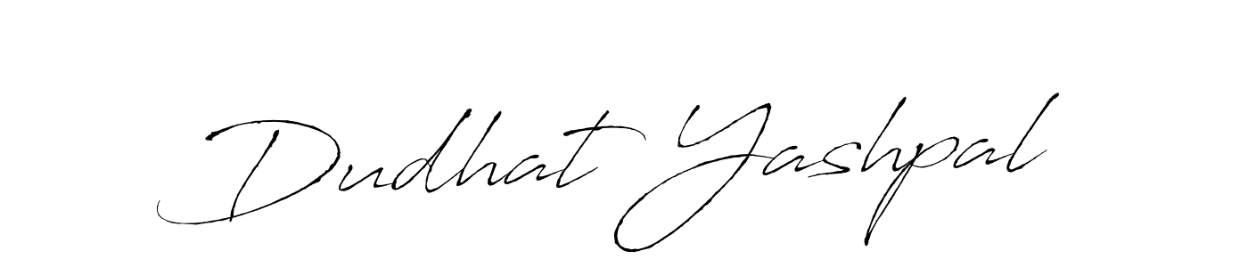 Dudhat Yashpal stylish signature style. Best Handwritten Sign (Antro_Vectra) for my name. Handwritten Signature Collection Ideas for my name Dudhat Yashpal. Dudhat Yashpal signature style 6 images and pictures png