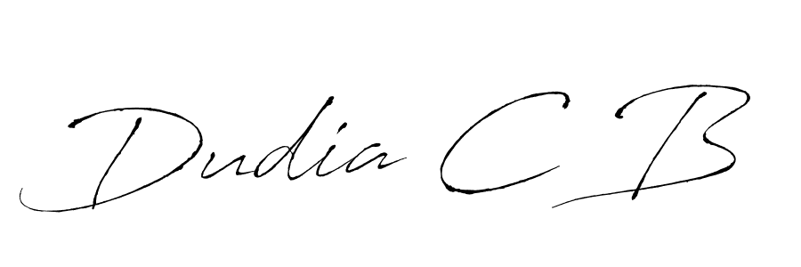 You should practise on your own different ways (Antro_Vectra) to write your name (Dudia C B) in signature. don't let someone else do it for you. Dudia C B signature style 6 images and pictures png