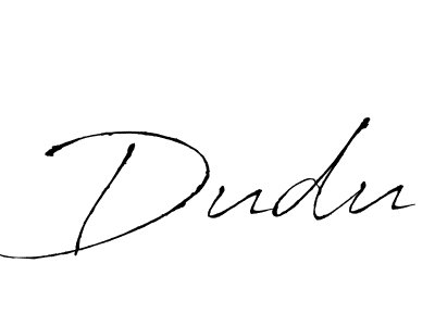Make a beautiful signature design for name Dudu. With this signature (Antro_Vectra) style, you can create a handwritten signature for free. Dudu signature style 6 images and pictures png