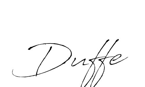 Duffe stylish signature style. Best Handwritten Sign (Antro_Vectra) for my name. Handwritten Signature Collection Ideas for my name Duffe. Duffe signature style 6 images and pictures png