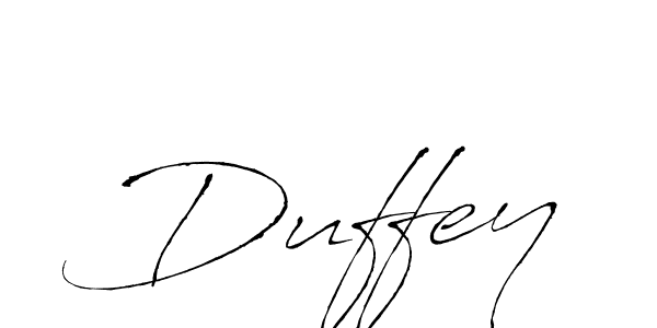 Create a beautiful signature design for name Duffey. With this signature (Antro_Vectra) fonts, you can make a handwritten signature for free. Duffey signature style 6 images and pictures png