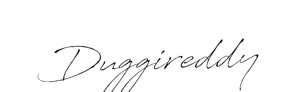 Design your own signature with our free online signature maker. With this signature software, you can create a handwritten (Antro_Vectra) signature for name Duggireddy. Duggireddy signature style 6 images and pictures png