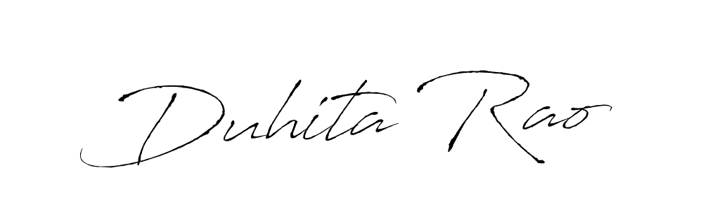 Similarly Antro_Vectra is the best handwritten signature design. Signature creator online .You can use it as an online autograph creator for name Duhita Rao. Duhita Rao signature style 6 images and pictures png