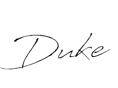 Create a beautiful signature design for name Duke. With this signature (Antro_Vectra) fonts, you can make a handwritten signature for free. Duke signature style 6 images and pictures png