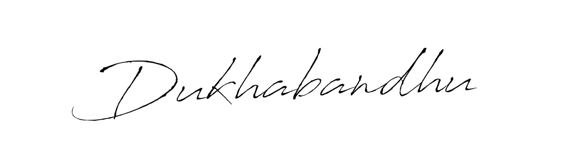 How to make Dukhabandhu signature? Antro_Vectra is a professional autograph style. Create handwritten signature for Dukhabandhu name. Dukhabandhu signature style 6 images and pictures png