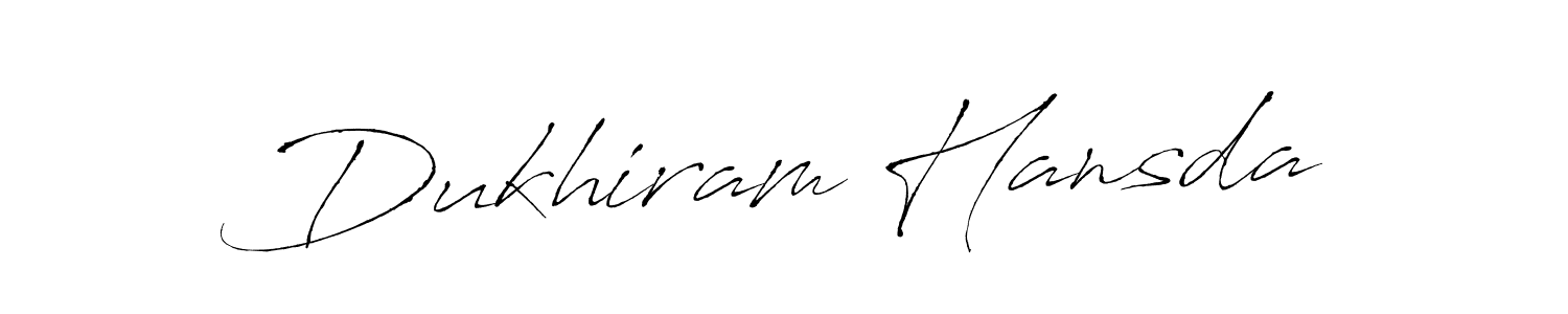 Once you've used our free online signature maker to create your best signature Antro_Vectra style, it's time to enjoy all of the benefits that Dukhiram Hansda name signing documents. Dukhiram Hansda signature style 6 images and pictures png