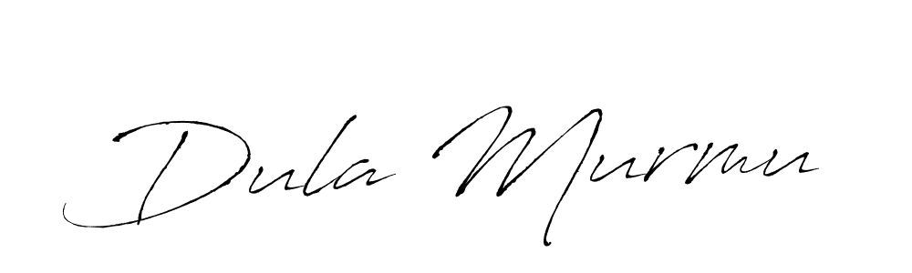 The best way (Antro_Vectra) to make a short signature is to pick only two or three words in your name. The name Dula Murmu include a total of six letters. For converting this name. Dula Murmu signature style 6 images and pictures png