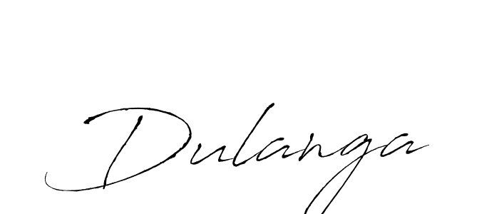 Antro_Vectra is a professional signature style that is perfect for those who want to add a touch of class to their signature. It is also a great choice for those who want to make their signature more unique. Get Dulanga name to fancy signature for free. Dulanga signature style 6 images and pictures png