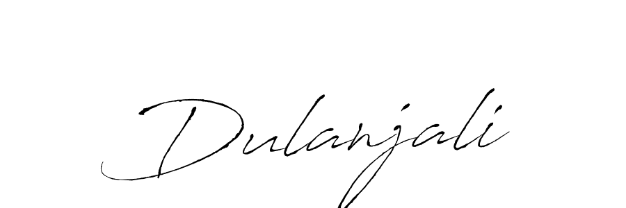 You should practise on your own different ways (Antro_Vectra) to write your name (Dulanjali) in signature. don't let someone else do it for you. Dulanjali signature style 6 images and pictures png