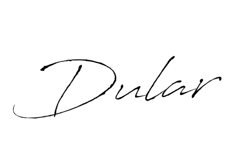 Antro_Vectra is a professional signature style that is perfect for those who want to add a touch of class to their signature. It is also a great choice for those who want to make their signature more unique. Get Dular name to fancy signature for free. Dular signature style 6 images and pictures png