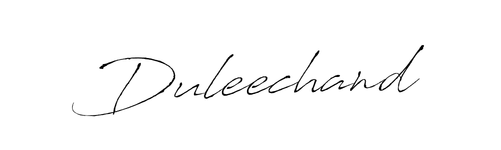 Duleechand stylish signature style. Best Handwritten Sign (Antro_Vectra) for my name. Handwritten Signature Collection Ideas for my name Duleechand. Duleechand signature style 6 images and pictures png