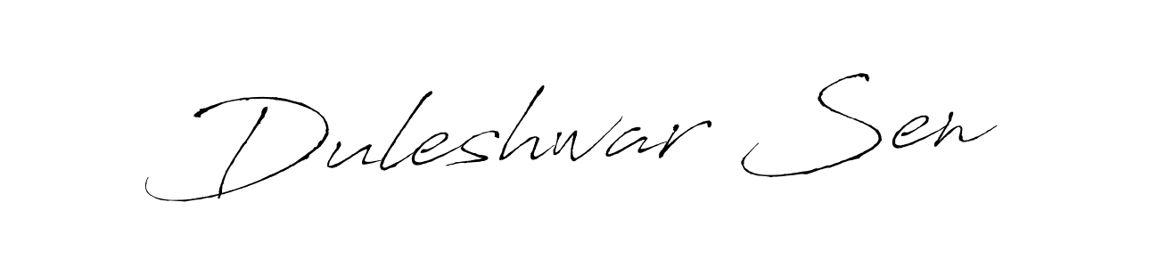 Similarly Antro_Vectra is the best handwritten signature design. Signature creator online .You can use it as an online autograph creator for name Duleshwar Sen. Duleshwar Sen signature style 6 images and pictures png