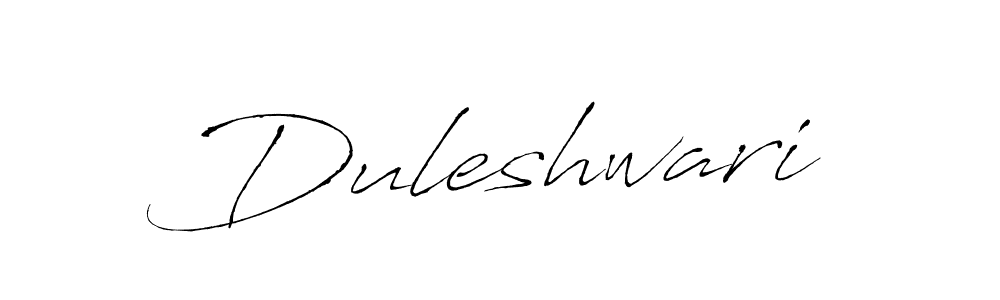 Duleshwari stylish signature style. Best Handwritten Sign (Antro_Vectra) for my name. Handwritten Signature Collection Ideas for my name Duleshwari. Duleshwari signature style 6 images and pictures png