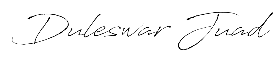 Discover the perfect balance of readability and style for Duleswar Juad with Antro_Vectra font. Create your dream signature today. Duleswar Juad signature style 6 images and pictures png