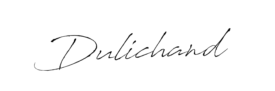 You should practise on your own different ways (Antro_Vectra) to write your name (Dulichand) in signature. don't let someone else do it for you. Dulichand signature style 6 images and pictures png