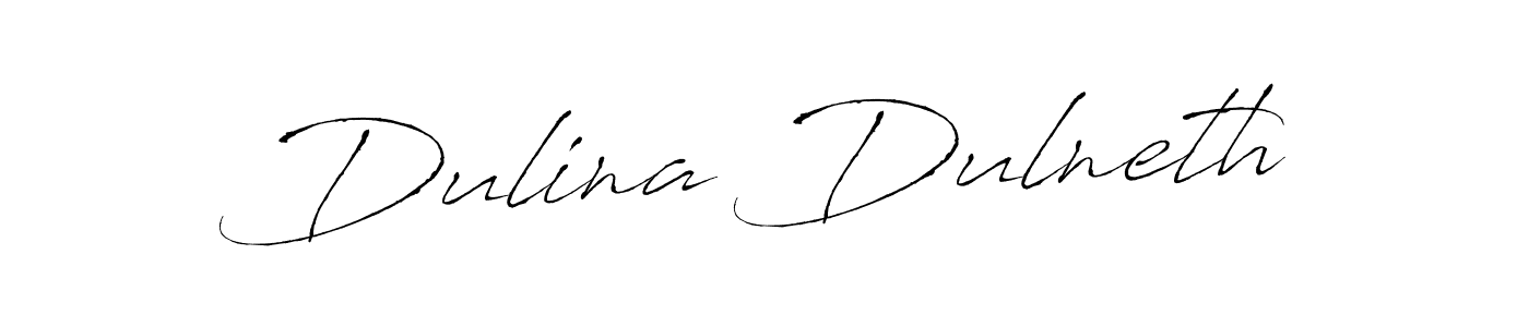 How to make Dulina Dulneth name signature. Use Antro_Vectra style for creating short signs online. This is the latest handwritten sign. Dulina Dulneth signature style 6 images and pictures png