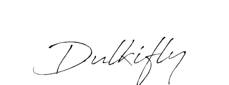 You should practise on your own different ways (Antro_Vectra) to write your name (Dulkifly) in signature. don't let someone else do it for you. Dulkifly signature style 6 images and pictures png