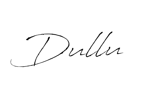 Dullu stylish signature style. Best Handwritten Sign (Antro_Vectra) for my name. Handwritten Signature Collection Ideas for my name Dullu. Dullu signature style 6 images and pictures png