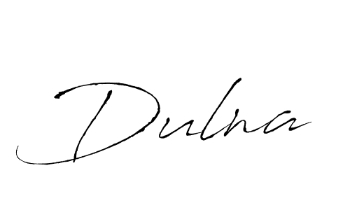 Similarly Antro_Vectra is the best handwritten signature design. Signature creator online .You can use it as an online autograph creator for name Dulna. Dulna signature style 6 images and pictures png