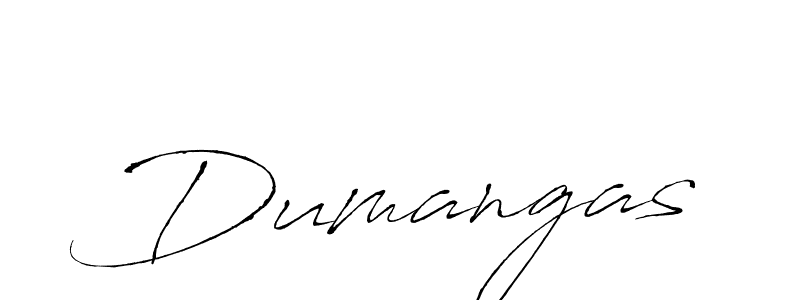 The best way (Antro_Vectra) to make a short signature is to pick only two or three words in your name. The name Dumangas include a total of six letters. For converting this name. Dumangas signature style 6 images and pictures png