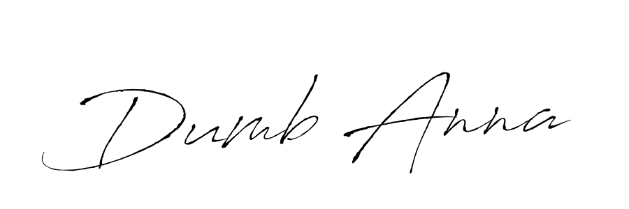 Create a beautiful signature design for name Dumb Anna. With this signature (Antro_Vectra) fonts, you can make a handwritten signature for free. Dumb Anna signature style 6 images and pictures png