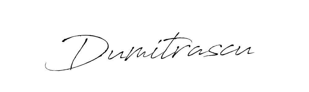 Create a beautiful signature design for name Dumitrascu. With this signature (Antro_Vectra) fonts, you can make a handwritten signature for free. Dumitrascu signature style 6 images and pictures png