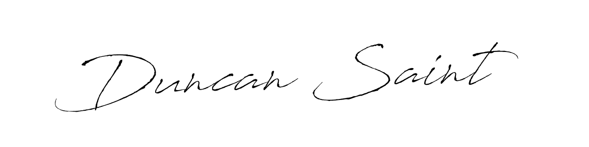 How to make Duncan Saint name signature. Use Antro_Vectra style for creating short signs online. This is the latest handwritten sign. Duncan Saint signature style 6 images and pictures png