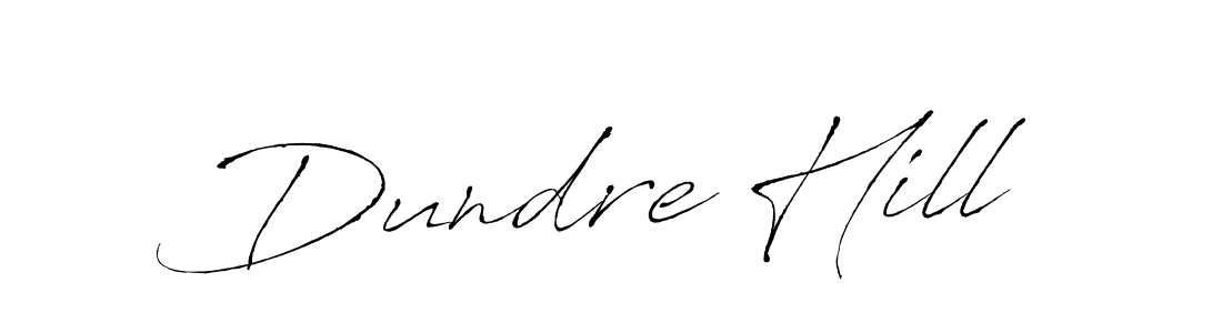 You should practise on your own different ways (Antro_Vectra) to write your name (Dundre Hill) in signature. don't let someone else do it for you. Dundre Hill signature style 6 images and pictures png