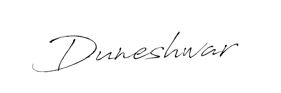 Make a beautiful signature design for name Duneshwar. With this signature (Antro_Vectra) style, you can create a handwritten signature for free. Duneshwar signature style 6 images and pictures png