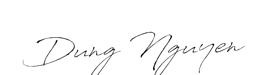 How to make Dung Nguyen signature? Antro_Vectra is a professional autograph style. Create handwritten signature for Dung Nguyen name. Dung Nguyen signature style 6 images and pictures png