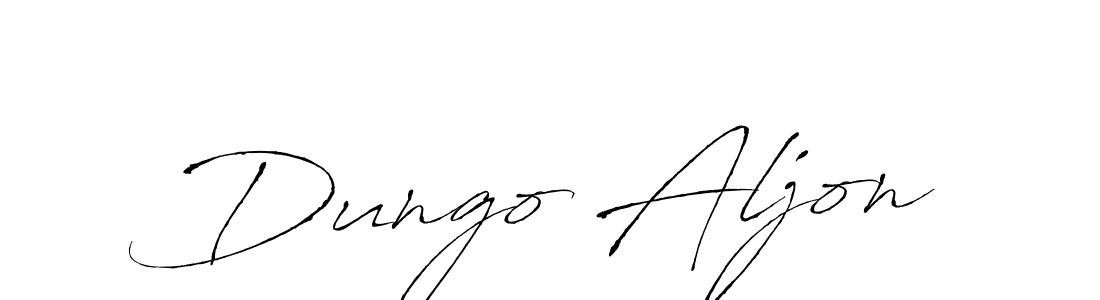 This is the best signature style for the Dungo Aljon name. Also you like these signature font (Antro_Vectra). Mix name signature. Dungo Aljon signature style 6 images and pictures png