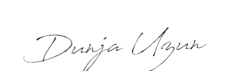 This is the best signature style for the Dunja Uzun name. Also you like these signature font (Antro_Vectra). Mix name signature. Dunja Uzun signature style 6 images and pictures png