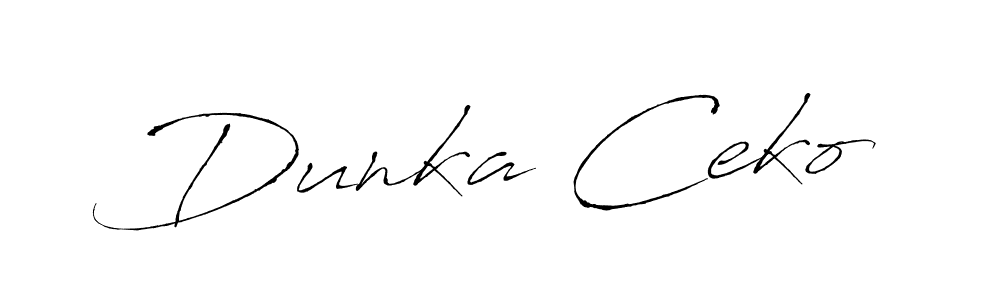 It looks lik you need a new signature style for name Dunka Ceko. Design unique handwritten (Antro_Vectra) signature with our free signature maker in just a few clicks. Dunka Ceko signature style 6 images and pictures png