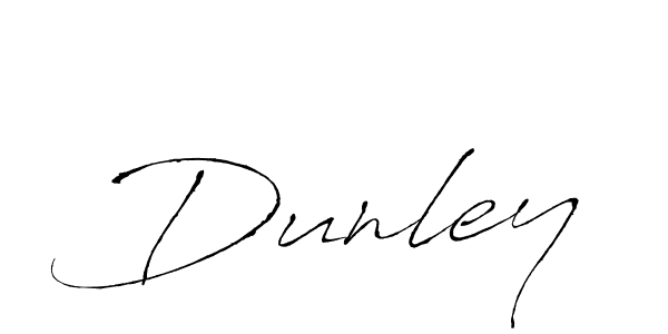 Create a beautiful signature design for name Dunley. With this signature (Antro_Vectra) fonts, you can make a handwritten signature for free. Dunley signature style 6 images and pictures png