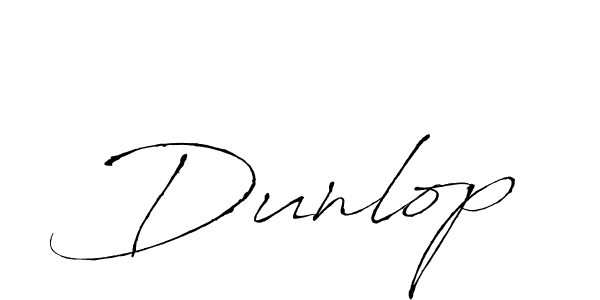 Design your own signature with our free online signature maker. With this signature software, you can create a handwritten (Antro_Vectra) signature for name Dunlop. Dunlop signature style 6 images and pictures png