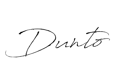 Similarly Antro_Vectra is the best handwritten signature design. Signature creator online .You can use it as an online autograph creator for name Dunto. Dunto signature style 6 images and pictures png