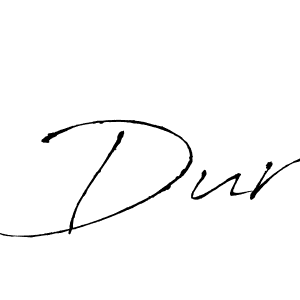 Dur stylish signature style. Best Handwritten Sign (Antro_Vectra) for my name. Handwritten Signature Collection Ideas for my name Dur. Dur signature style 6 images and pictures png