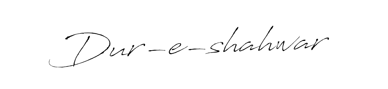 It looks lik you need a new signature style for name Dur-e-shahwar. Design unique handwritten (Antro_Vectra) signature with our free signature maker in just a few clicks. Dur-e-shahwar signature style 6 images and pictures png