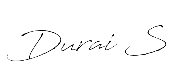Best and Professional Signature Style for Durai S. Antro_Vectra Best Signature Style Collection. Durai S signature style 6 images and pictures png