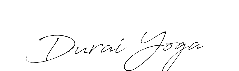 Make a beautiful signature design for name Durai Yoga. With this signature (Antro_Vectra) style, you can create a handwritten signature for free. Durai Yoga signature style 6 images and pictures png