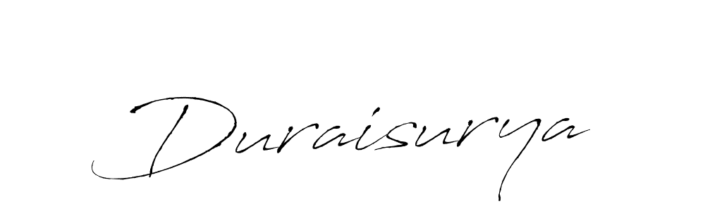 You should practise on your own different ways (Antro_Vectra) to write your name (Duraisurya) in signature. don't let someone else do it for you. Duraisurya signature style 6 images and pictures png