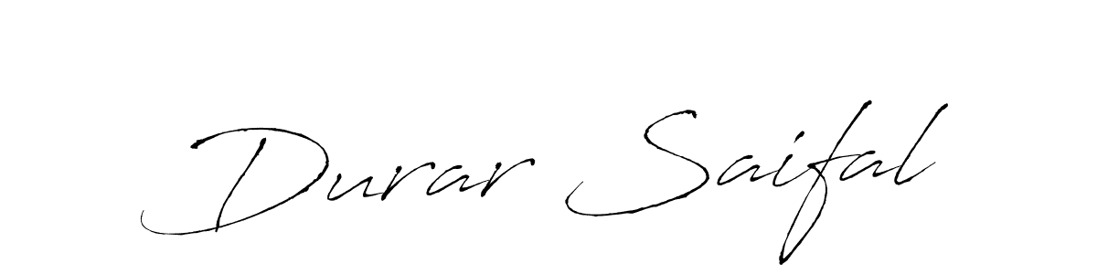 Durar Saifal stylish signature style. Best Handwritten Sign (Antro_Vectra) for my name. Handwritten Signature Collection Ideas for my name Durar Saifal. Durar Saifal signature style 6 images and pictures png