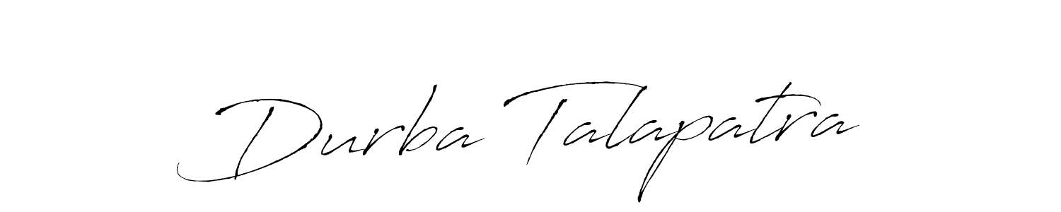 Also You can easily find your signature by using the search form. We will create Durba Talapatra name handwritten signature images for you free of cost using Antro_Vectra sign style. Durba Talapatra signature style 6 images and pictures png