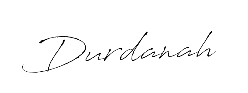 Design your own signature with our free online signature maker. With this signature software, you can create a handwritten (Antro_Vectra) signature for name Durdanah. Durdanah signature style 6 images and pictures png