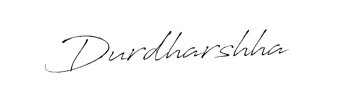 Use a signature maker to create a handwritten signature online. With this signature software, you can design (Antro_Vectra) your own signature for name Durdharshha. Durdharshha signature style 6 images and pictures png