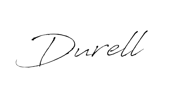 Durell stylish signature style. Best Handwritten Sign (Antro_Vectra) for my name. Handwritten Signature Collection Ideas for my name Durell. Durell signature style 6 images and pictures png