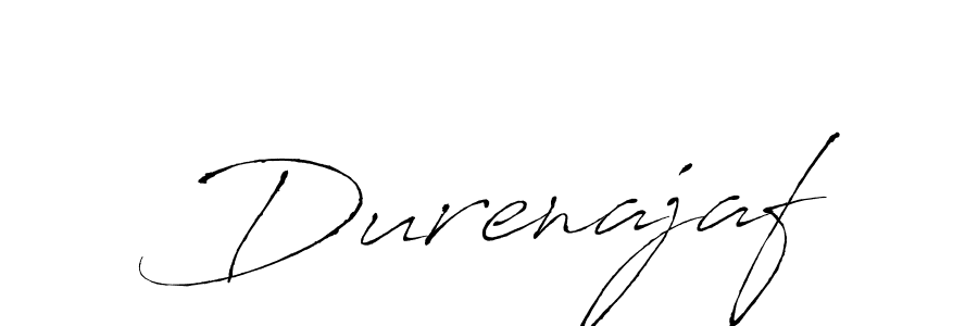 Create a beautiful signature design for name Durenajaf. With this signature (Antro_Vectra) fonts, you can make a handwritten signature for free. Durenajaf signature style 6 images and pictures png